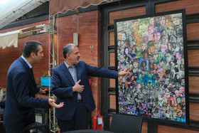 تهرانگردی امروز احمد مسجد جامعی در منطقه یک  - کافه سینما باغ فردوس